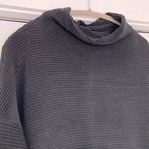 DYNAMITE Ribbed Cowl-neck Sweater | Size L